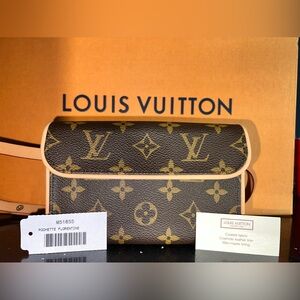 Louis Vuitton Pochette Florentine- Size XS -100% authentic guaranteed